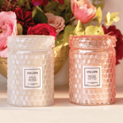 Bougie Rose Otto - Voluspa galerie alréenne auray 56