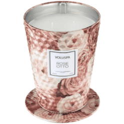 Bougie Rose Otto - Voluspa galerie alréenne auray 56