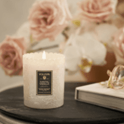 Bougie Santal Vanille - Voluspa galerie alréenne auray 56