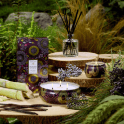 Bougie Santigo Huckleberry - Voluspa galerie alréenne auray 56