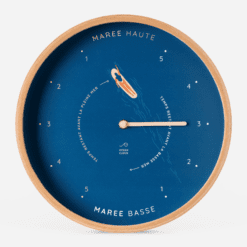 horloges des marées bleu avec longboard Ocean Clock galerie alréenne auray 56