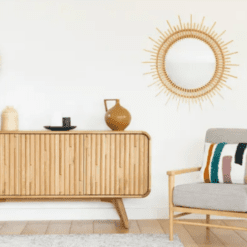 Meuble bas 3 portes en chêne zago galerie alréenne auray 56