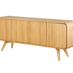 Meuble bas 4 portes en chêne zago galerie alréenne auray 56