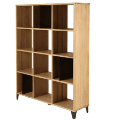 Bibliothèque, en chêne, zago, galerie alréenne auray 56