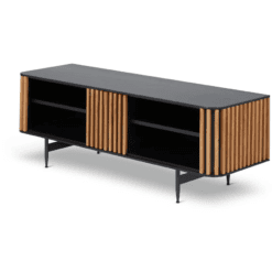 Meuble TV Linéa avec placage en chêne zago galerie alréenne auray 56