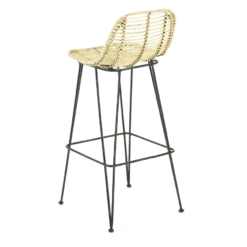 Chaise haute rotin Fresh zago galerie alréenne auray 56