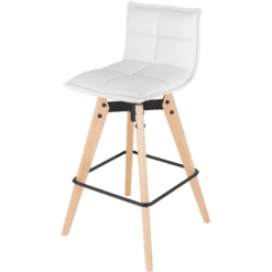 Chaise haute cuir Maé zago galerie alréenne auray 56