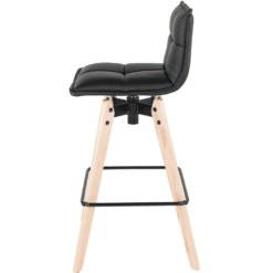 Chaise haute cuir Maé zago galerie alréenne auray 56