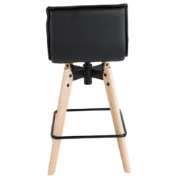 Chaise haute cuir Maé zago galerie alréenne auray 56