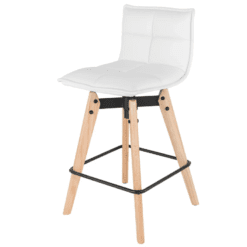 Chaise haute cuir Maé zago galerie alréenne auray 56