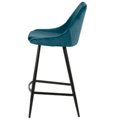 Chaise haute velours Bari zago galerie alréenne auray 56