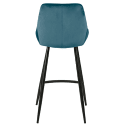 Chaise haute velours Bari zago galerie alréenne auray 56