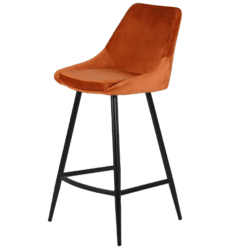 Chaise haute velours Bari zago galerie alréenne auray 56