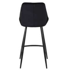 Chaise haute velours Bari zago galerie alréenne auray 56