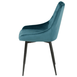 Chaise Bari velours zago galerie alréenne auray 56