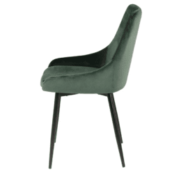 Chaise Bari velours zago galerie alréenne auray 56