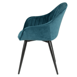 Fauteuil Bari velours zago galerie alréenne auray 56