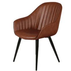 Fauteuil Bari cuir zago galerie alréenne auray 56