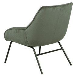 Fauteuil Martin en velours zago galerie alréenne auray 56