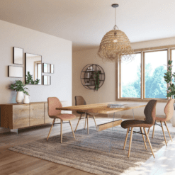 Chaise Keri en tissu zago galerie alréenne auray 56