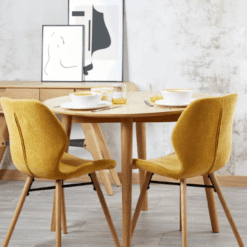 Chaise Keri en tissu zago galerie alréenne auray 56