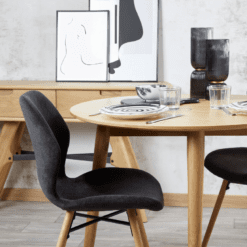 Chaise Keri en tissu zago galerie alréenne auray 56