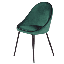 Chaise Maya en velours zago galerie alréenne auray 56