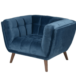 fauteuil Beryl velours zago galerie alréenne auray 56