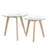 table basse gigogne Bloom verres zago galerie alréenne auray 56