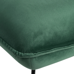 fauteuil Hall en velours zago galerie alréenne auray 56