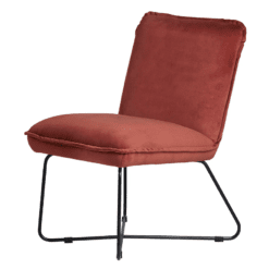 fauteuil Hall en velours zago galerie alréenne auray 56