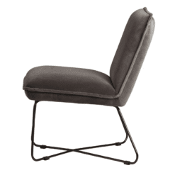 fauteuil Hall en velours zago galerie alréenne auray 56