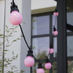 guirlande guinguette boules unis litchi la case du cousin paul galerie alréenne auray 56