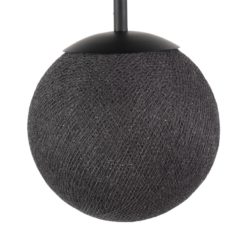 suspension globe anthracite la case du cousin paul galerie alréenne auray 56