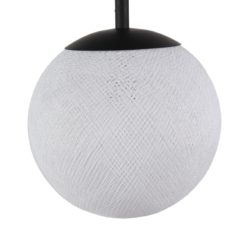 suspension globe blanc la case du cousin paul galerie alréenne auray 56