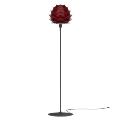 lampadaire aluvia rubis red umage galerie alréenne auray 56