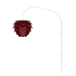 lampadaire aluvia rubis red umage galerie alréenne auray 56