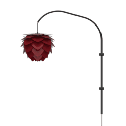 lampadaire aluvia rubis red umage galerie alréenne auray 56