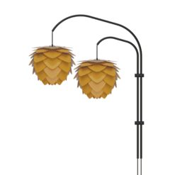 lampadaire aluvia saffron yelllow umage galerie alréenne auray 56