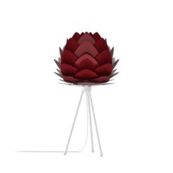 lampe sur pied aluvia rubis red umage galerie alréenne auray 56