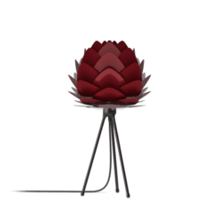 lampe sur pied aluvia rubis red umage galerie alréenne auray 56