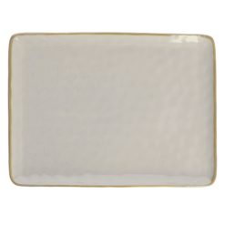 Grande Assiette rectangle blanc thun milano galerie alréenne auray 56