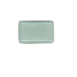 petite assiette rectangle vert thun milano galerie alréenne auray 56