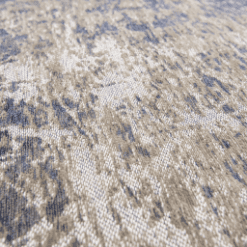Tapis Cracks, Abyss Blue De Poortere galerie alréenne auray 56