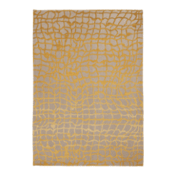 Tapis Dedalo, Gold De Poortere galerie alréenne auray 56