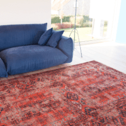 Tapis Hadschlu, Red De Poortere galerie alréenne auray 56