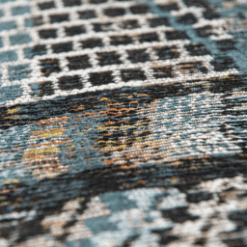 Tapis Kilim, Zemmuri Blue De Poortere galerie alréenne auray 56