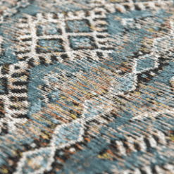 Tapis Kilim, Zemmuri Blue De Poortere galerie alréenne auray 56