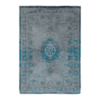 Tapis Medallion, Grey Turquoise De Poortere galerie alréenne auray 56