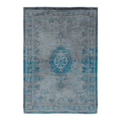 Tapis Medallion, Grey Turquoise De Poortere galerie alréenne auray 56